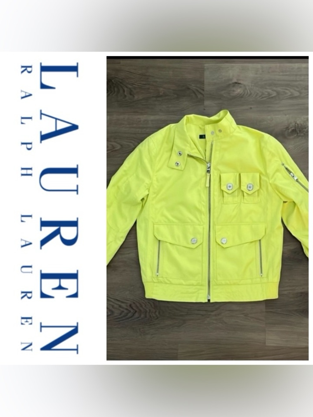 Ralph Lauren Vibrant Yellow Jacket